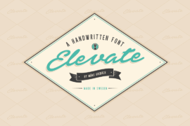 Elevate PERSONAL USE ONLY Font
