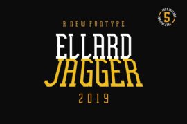 Ellard Jagger Demo Font Family