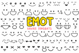 Emot Font