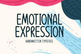 Emotional Expression Font
