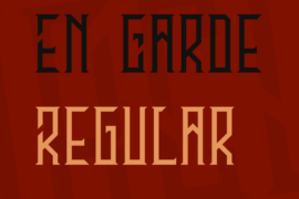 En Garde Font