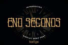 End Seconds Demo Font Family