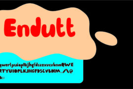 Endutt Font
