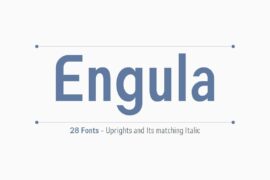 Engula Font Family