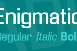 Enigmatic Font Family