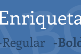 Enriqueta Font Family