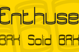 Enthuse Font Family