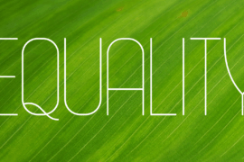 Equality Font