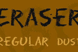 Eraser Font Family