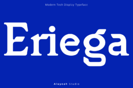 Eriega Font