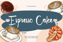 Espresso Cake Demo Font