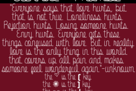 Eternal Promise Font