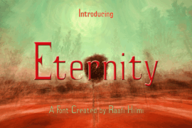 Eternity Time Font