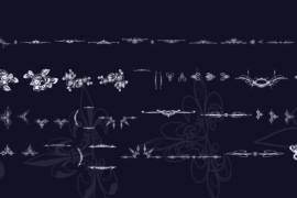 Eutemia Ornaments Font