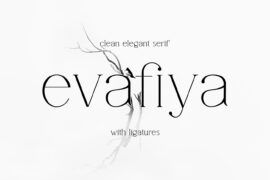 Evafiya Font