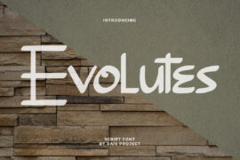 Evolutes Demo Font