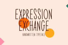 Expression Exchange Font