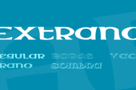 Extrano Font Family