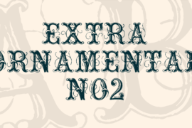 ExtraOrnamentalNo2 Font