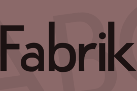 Fabrik Font
