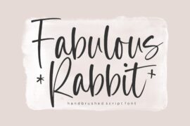 Fabulous Rabbit Font