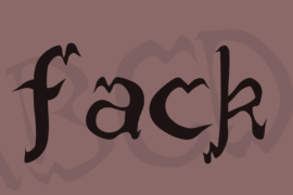fack Font