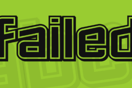 Failed Font Family