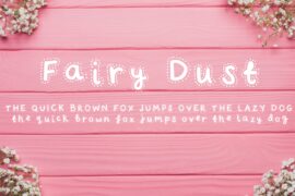 Fairy Dust Font