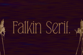 Falkin Serif Font Family