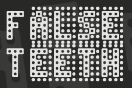 False Teeth Font