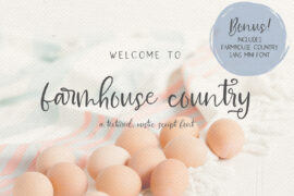 Farmhouse Country Demo Beck McCormick Font