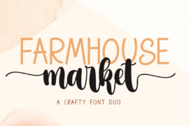 Farmhouse Market Font Family