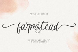 Farmstead Demo Font