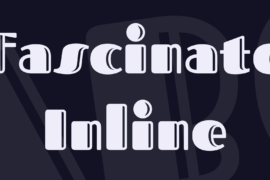 Fascinate Inline Font