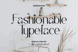 Fashionable T Demo Font