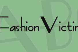 FashionVictim Font