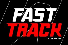 FAST-TRACK Font