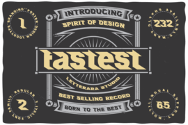 Fastest – Personal use Font