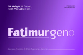 Fatimurgeno Font Family