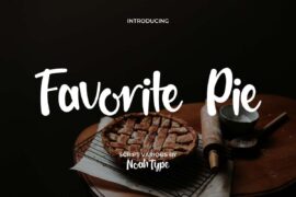 Favorite Pie Demo Font