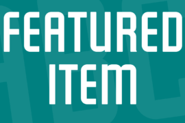Featured Item Font