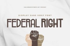 Federal Right Demo Font Family