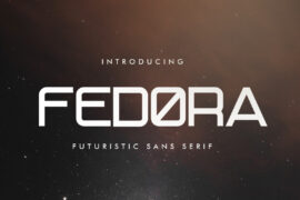 FEDORA Font
