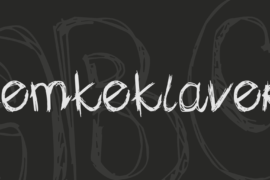 femkeklaver Font