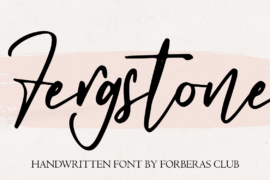 Fergstone Demo Font