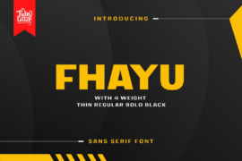 Fhayu Personaluse Font Family