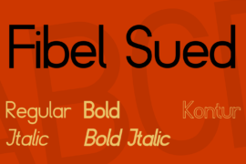 Fibel Sued Font Family