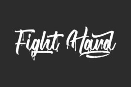 Fight Hard Demo Font