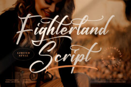 Fighterland Script Font Family