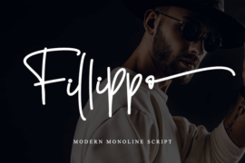 Fillippo – Personal use Font